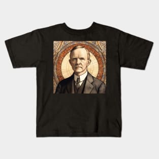 Calvin Coolidge lea Kids T-Shirt